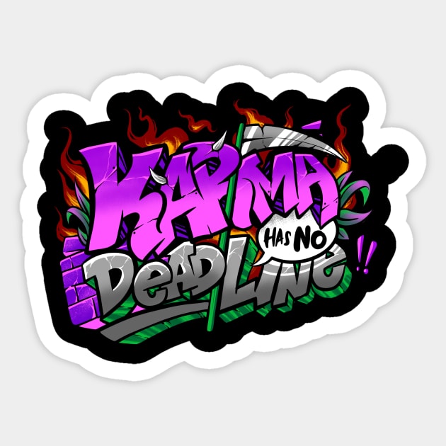 karma Sticker by spoilerinc